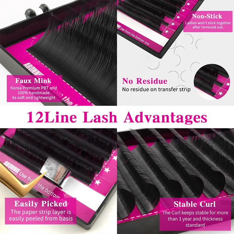 Eyelash Extension Individual M – обзор и цена Eyelash Extension Volume Lashes