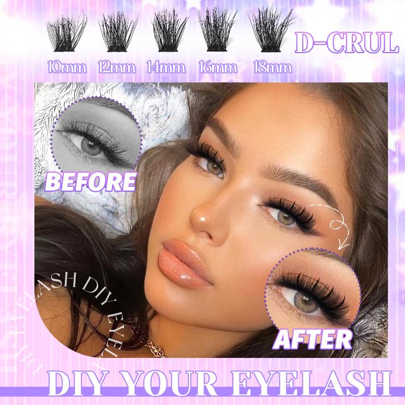 New Lashes Cluster DIY Lash Ex – обзор и цена Lashes Eyelash Extension