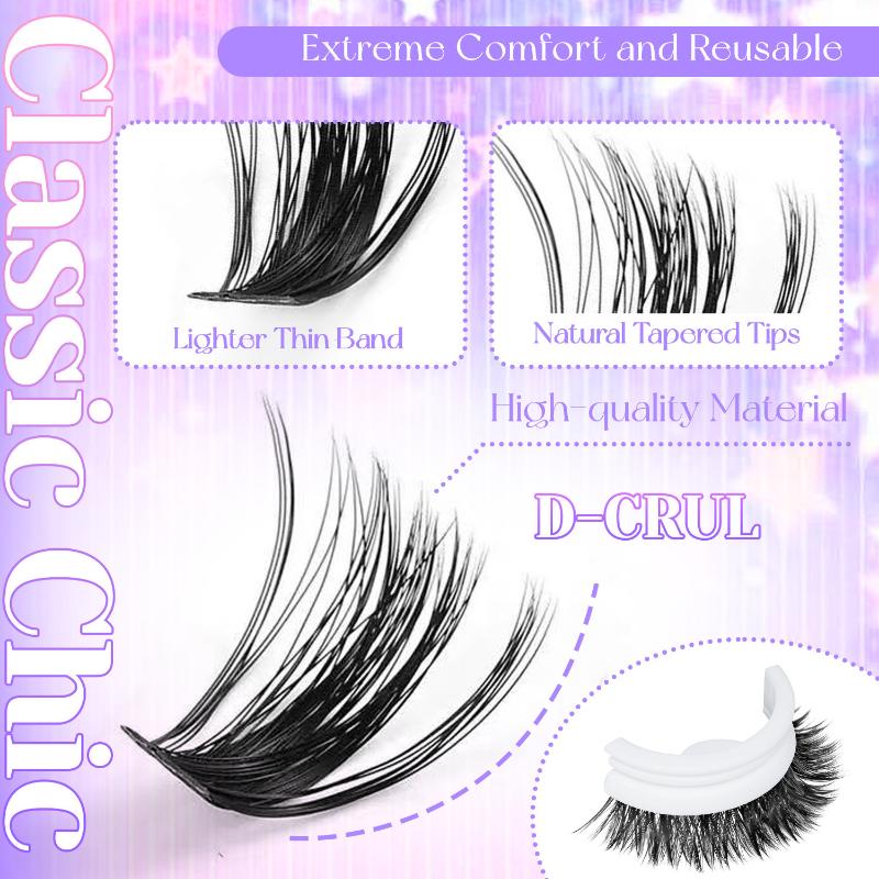 New Lashes Cluster DIY Lash Ex – обзор и цена Lashes Eyelash Extension