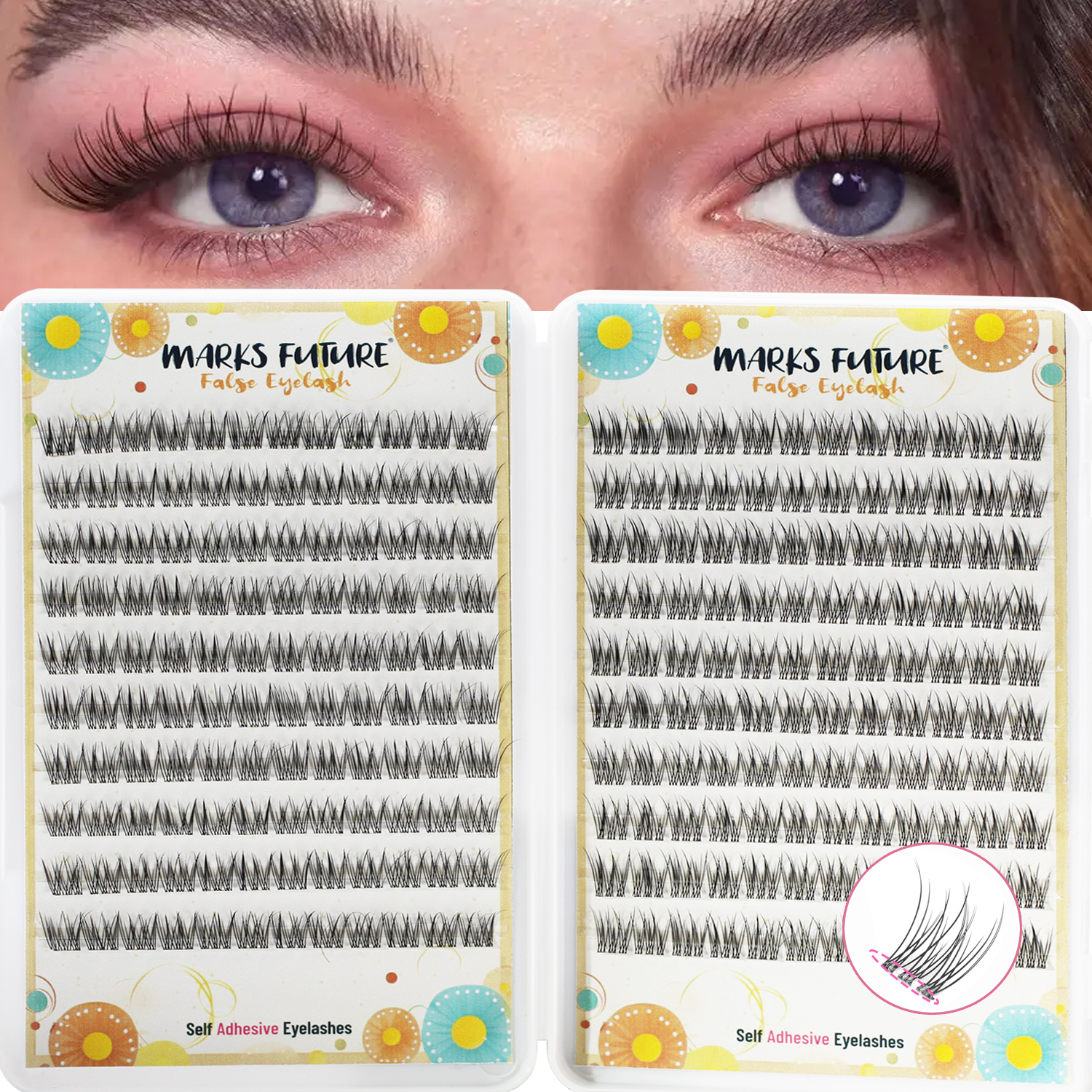 Self-Adhesive Mermaid False Ey – обзор и цена Eyelash Extension Japanese Style