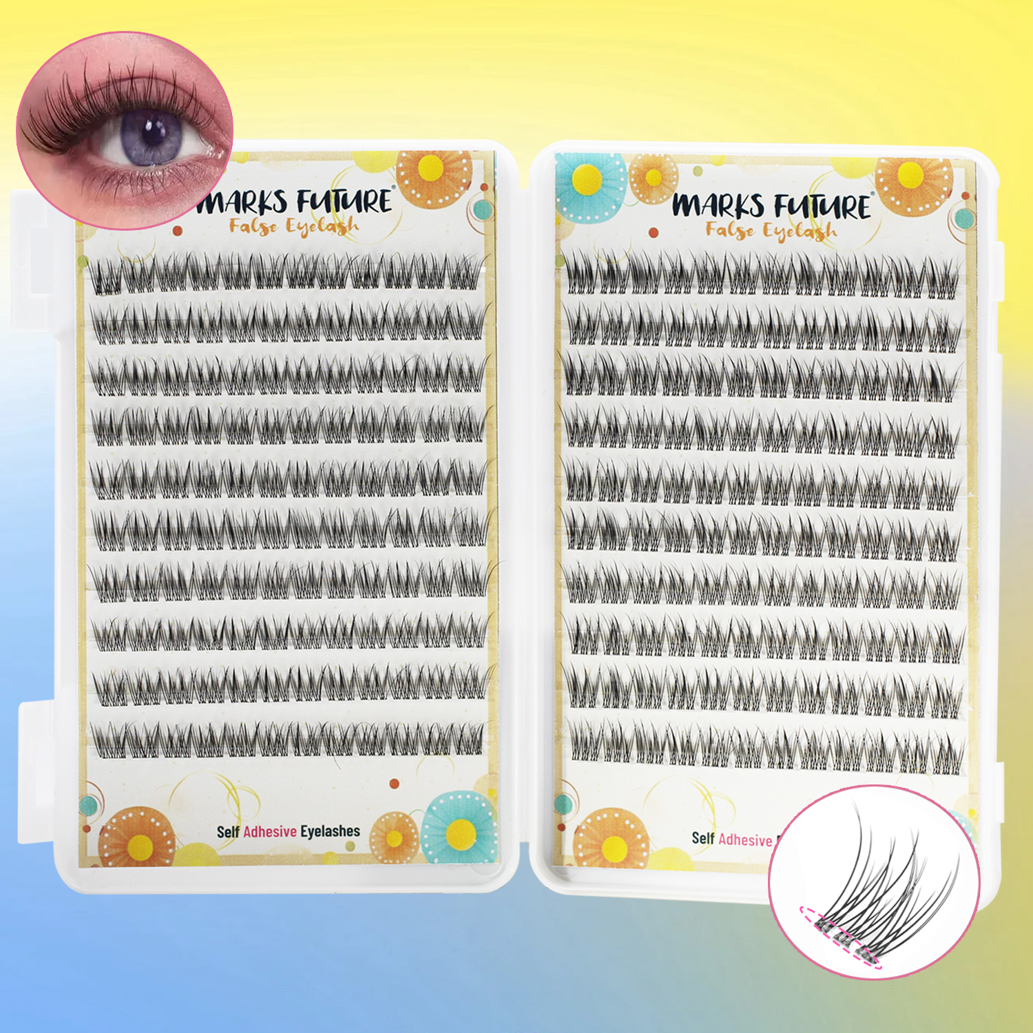 Self-Adhesive Mermaid False Ey – обзор и цена Eyelash Extension Japanese Style
