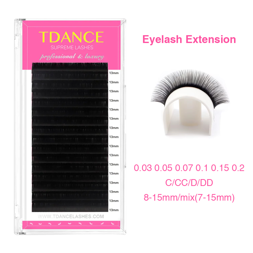 TDANCE Eyelash Extension 16Row – обзор и цена Eyelash Extension Korean