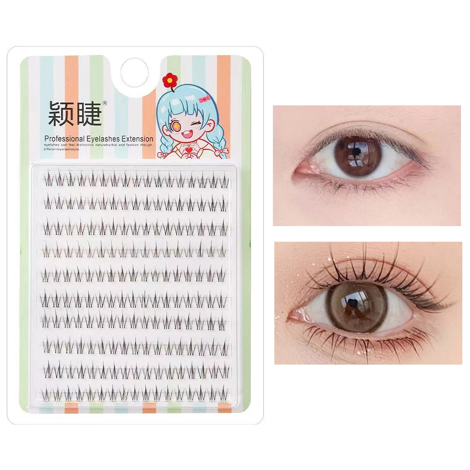 Wispy individual lashes Korean – обзор и цена Eyelash Extension Korean