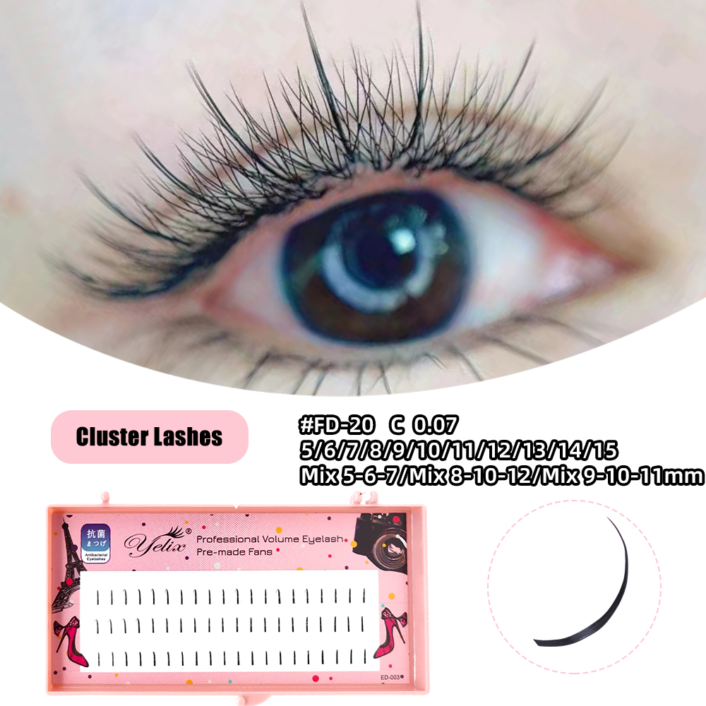 Yelix Natural Soft Individual  – обзор и цена Lashes Eyelash Extension