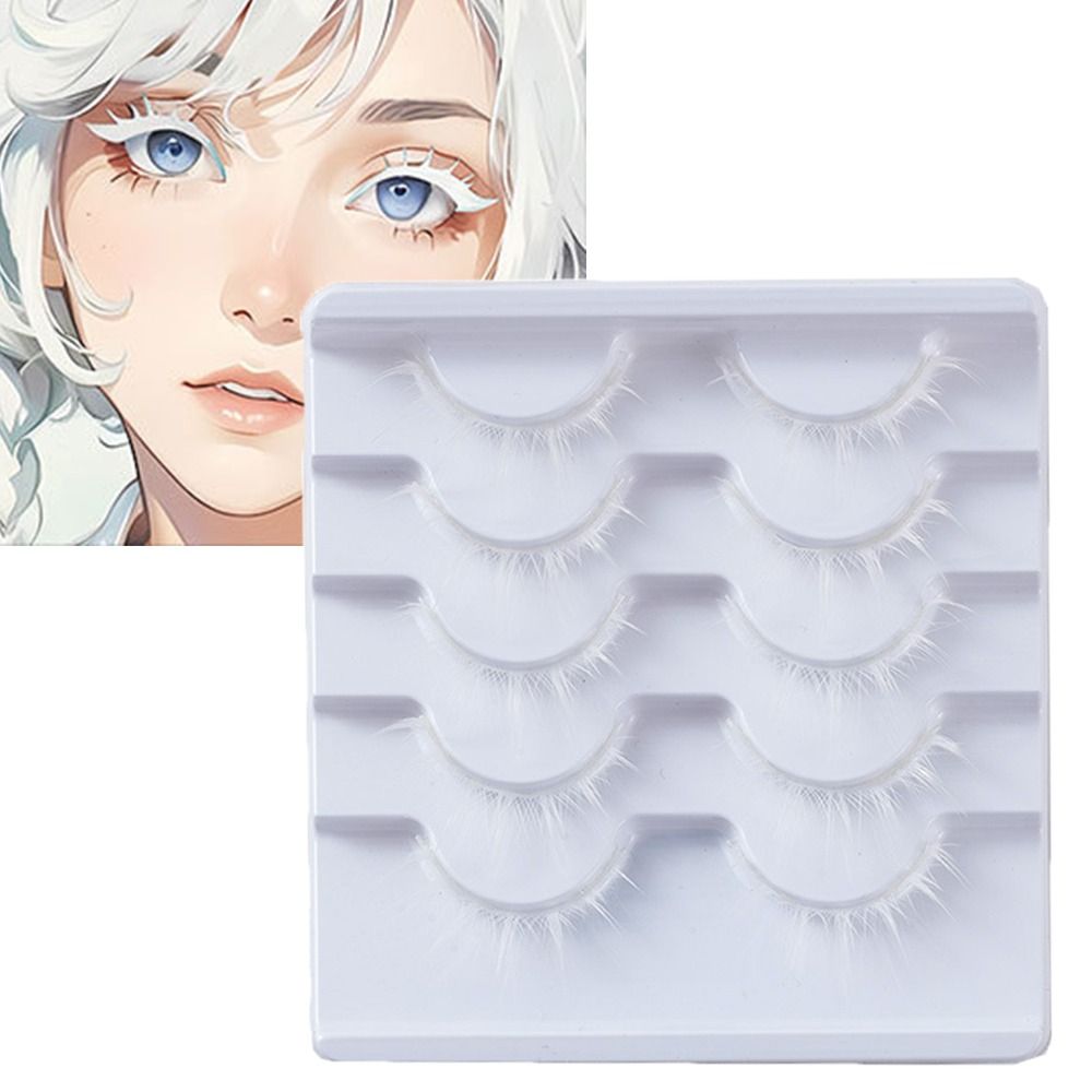 Hot White White Anime Eyelashe – обзор и цена Eyelash Extension Japanese Style