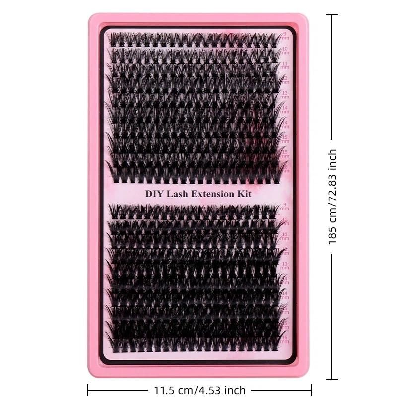 176/300/320/400Pcs Lash Cluste – обзор и цена Lashes Eyelash Extension