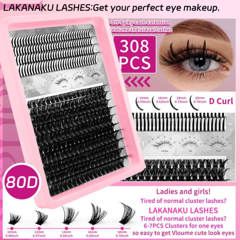 1 Set DIY Individual Eyelashes – обзор и цена Eyelash Extension Volume Lashes