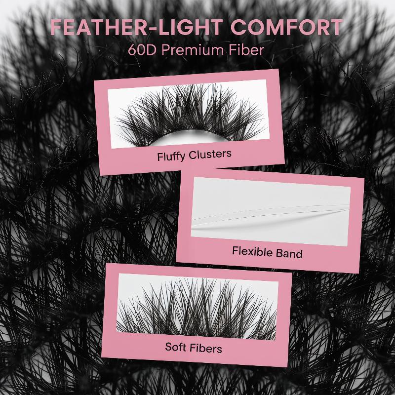 1 Set DIY Individual Eyelashes – обзор и цена Eyelash Extension Volume Lashes
