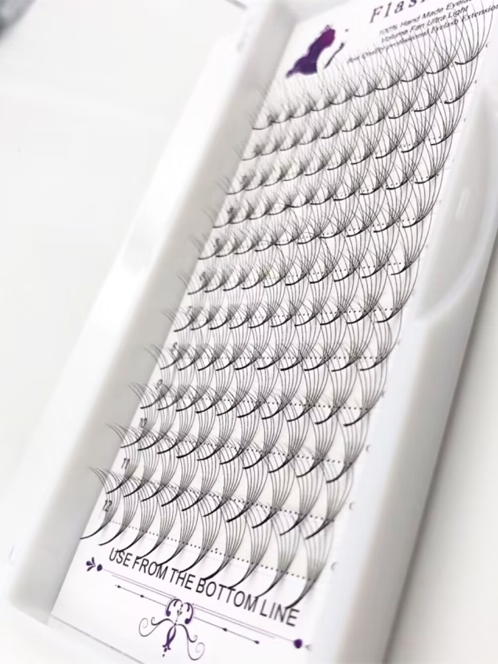Flash girl Top quality Pre-mad – обзор и цена Eyelash Extension Volume Lashes