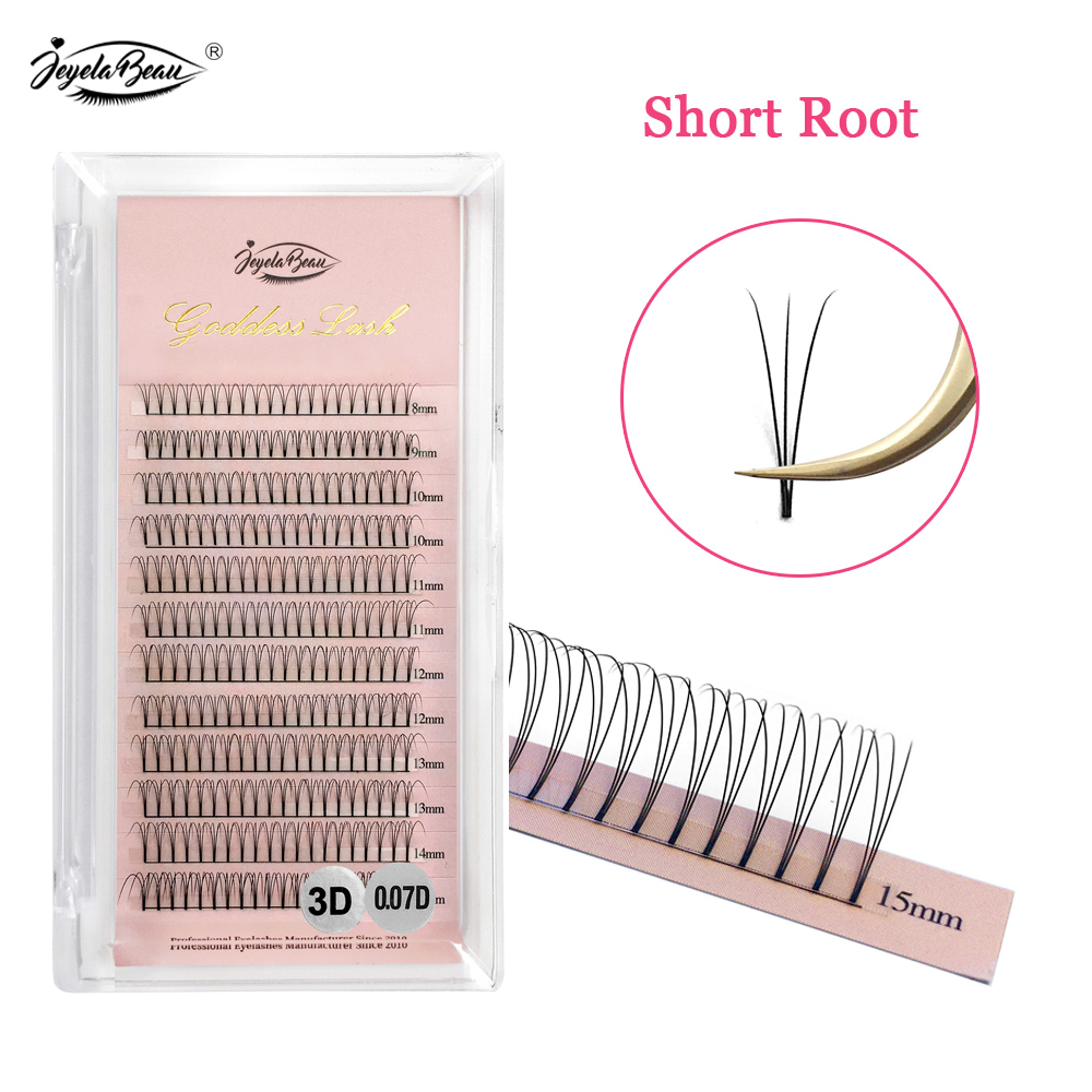 Goddess 3D Premade Fan Eyelash – обзор и цена Eyelash Extension Review
