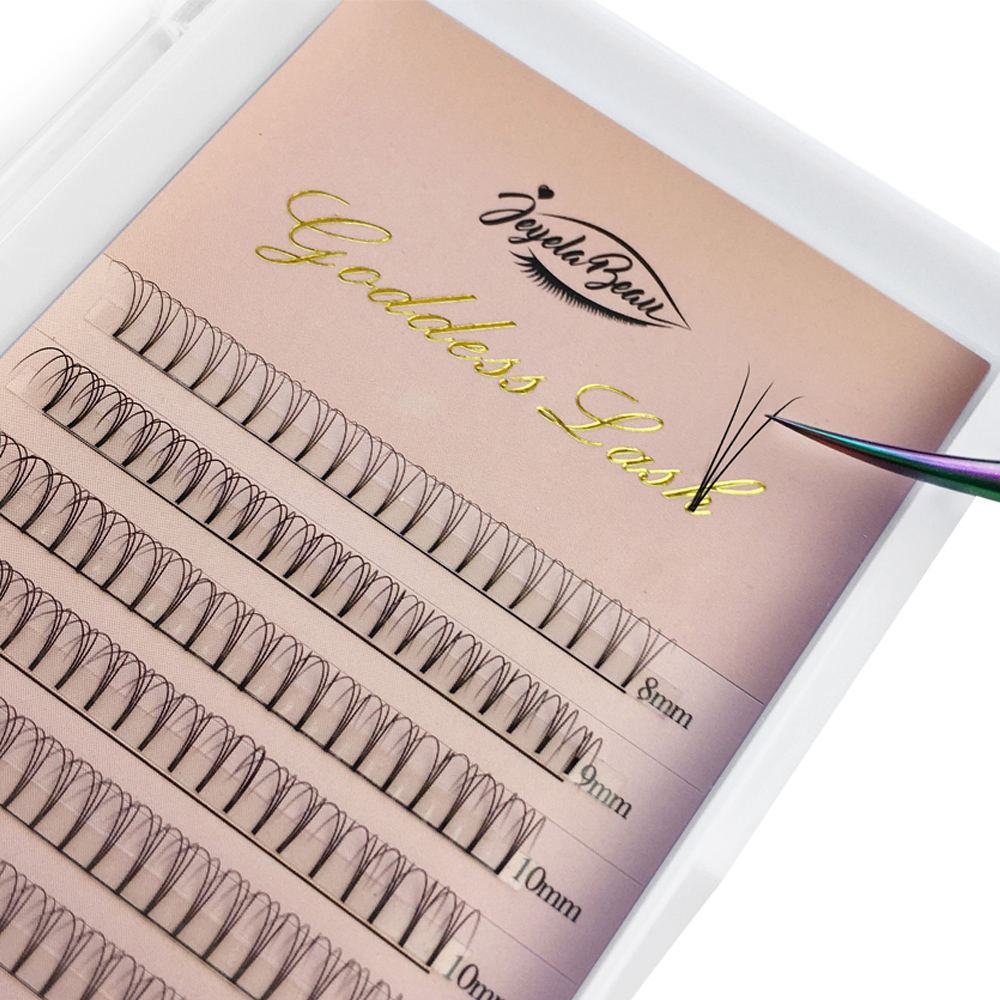 Goddess 3D Premade Fan Eyelash – обзор и цена Eyelash Extension Review
