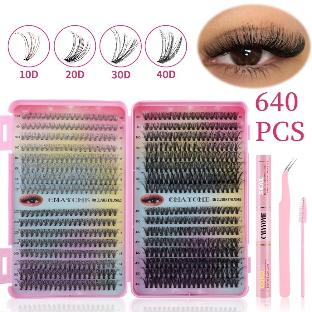 Bond and Seal False Eyelashes  – обзор и цена Eyelash Extension Volume Lashes