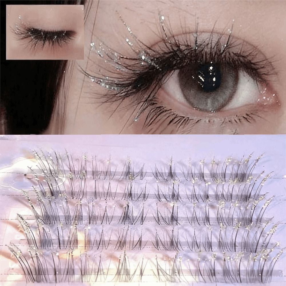 Shining Rhinestone Individual  – обзор и цена Lashes Eyelash Extension