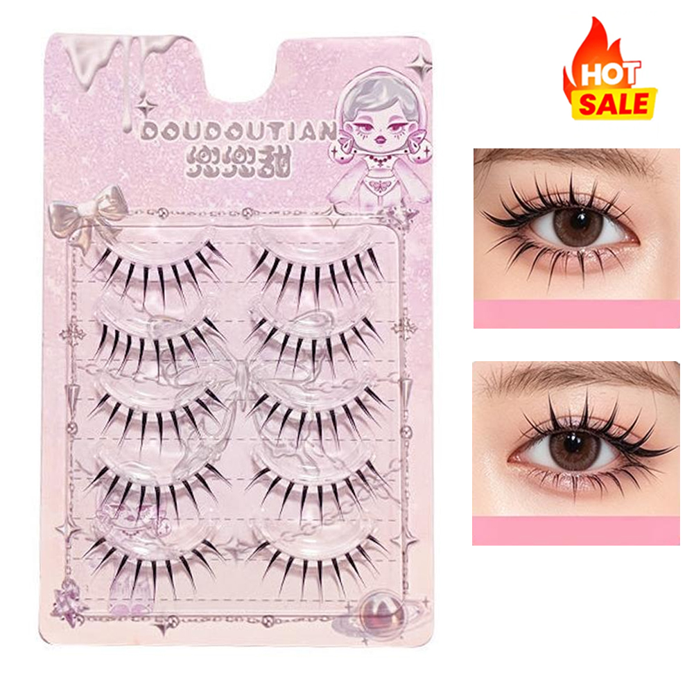 5 Pairs Natural False Eyelashe – обзор и цена Eyelash Extension Japanese Style