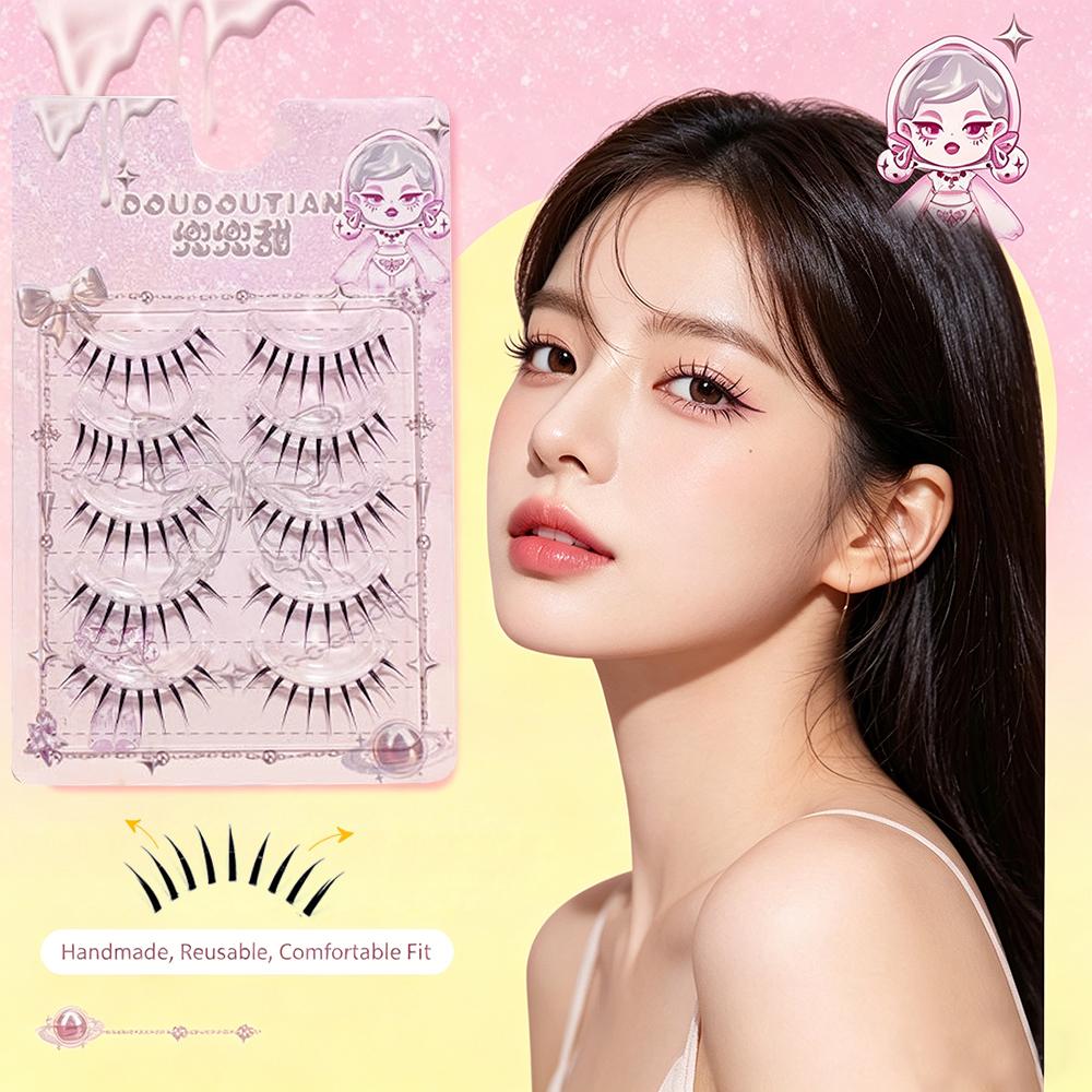 5 Pairs Natural False Eyelashe – обзор и цена Eyelash Extension Japanese Style