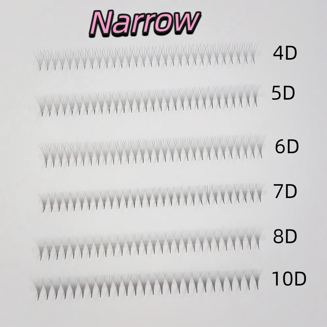 800/1600 Fans Narrow Premade L – обзор и цена Eyelash Extension Review