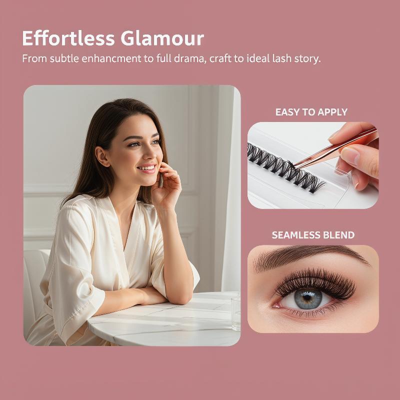 14 Rows Cluster Eyelash Extens – обзор и цена Eyelash Extension Volume Lashes