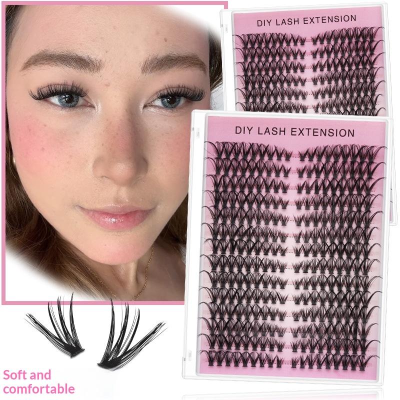 14 Rows Cluster Eyelash Extens – обзор и цена Eyelash Extension Volume Lashes