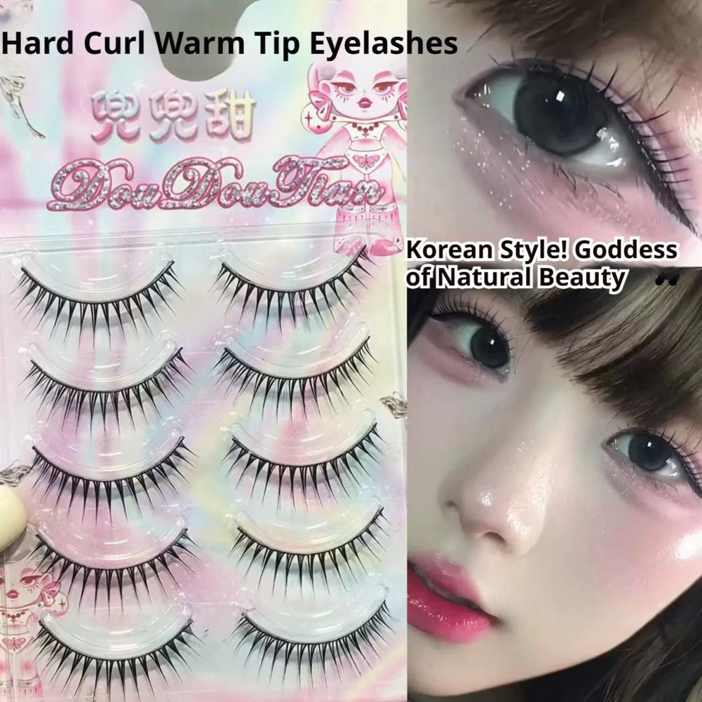 5 Pairs Korean Manga False Eye – обзор и цена Eyelash Extension Korean