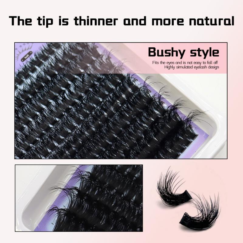 14 Rows Lash Clusters Spikes E – обзор и цена Lashes Eyelash Extension
