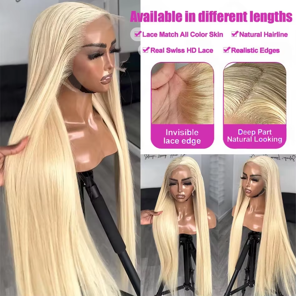 38 inch 613 Blonde 200% Densit – обзор и цена Eyelash Extension Natural Look