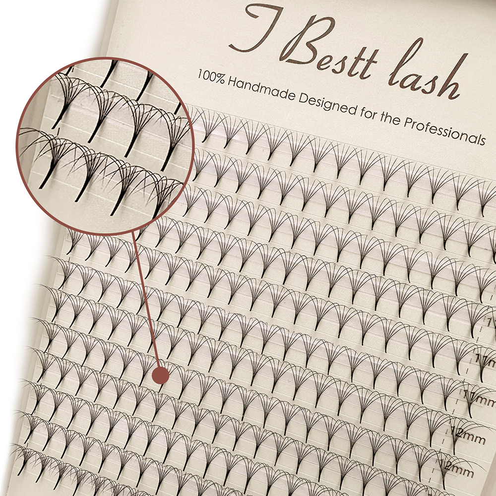 TBestt 5D/6D/8D/10D Premade Fa – обзор и цена Eyelash Extension Review