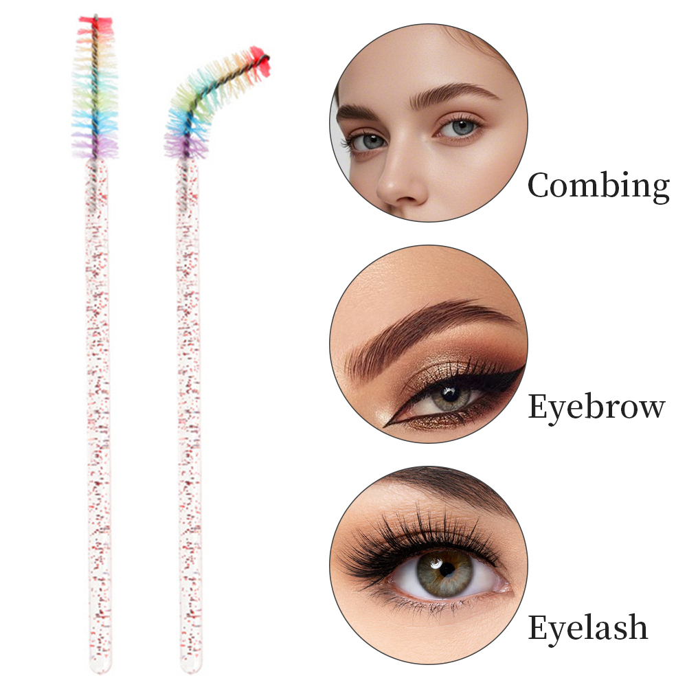 50PCS Rainbow Crystal Eyelash  – обзор и цена Eyelash Extension London