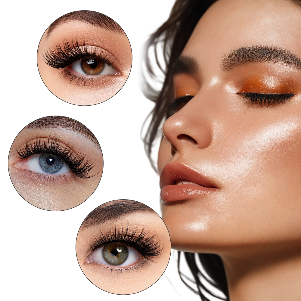 50PCS Rainbow Crystal Eyelash  – обзор и цена Eyelash Extension London
