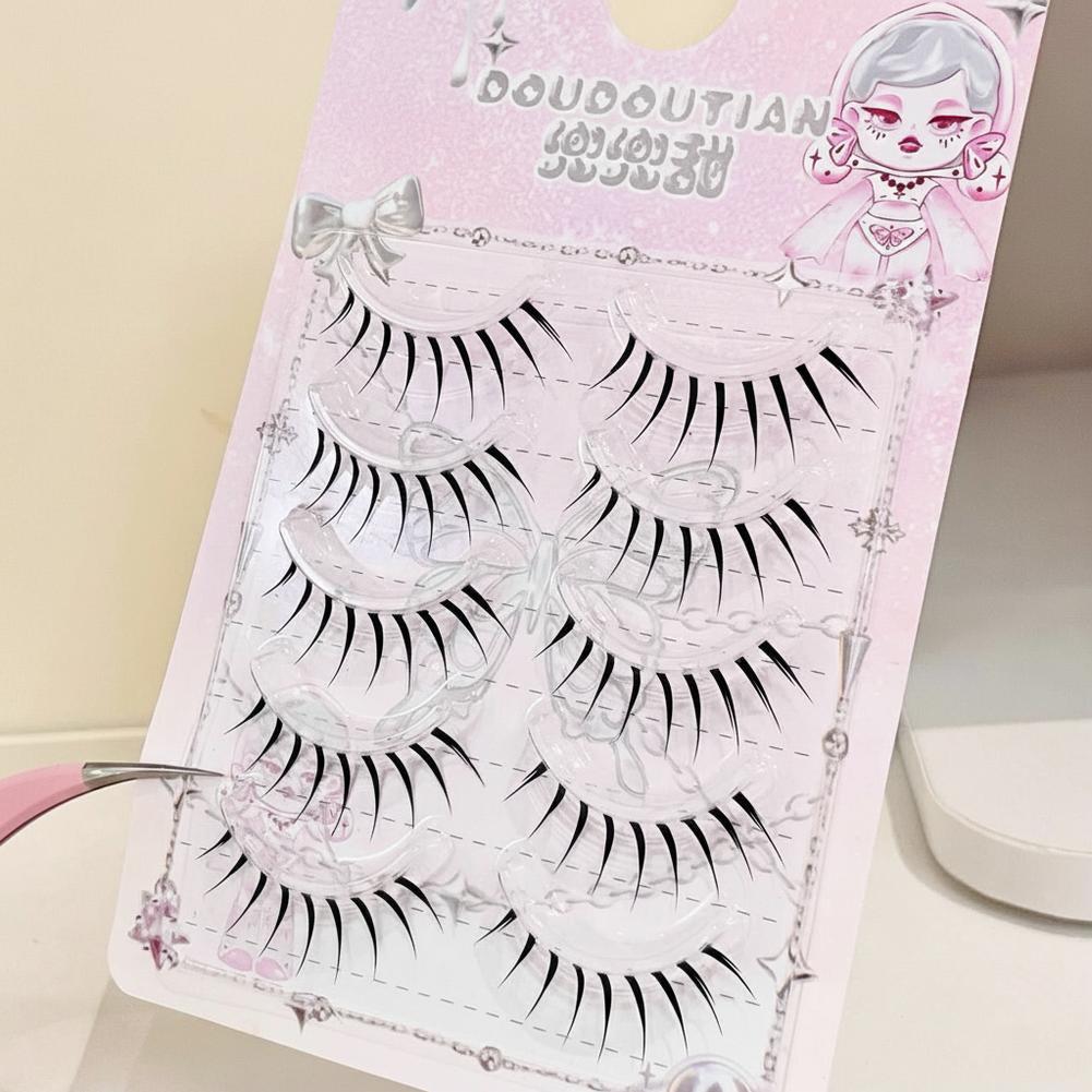 5 Pairs Natural False Eyelashe – обзор и цена Eyelash Extension Japanese Style