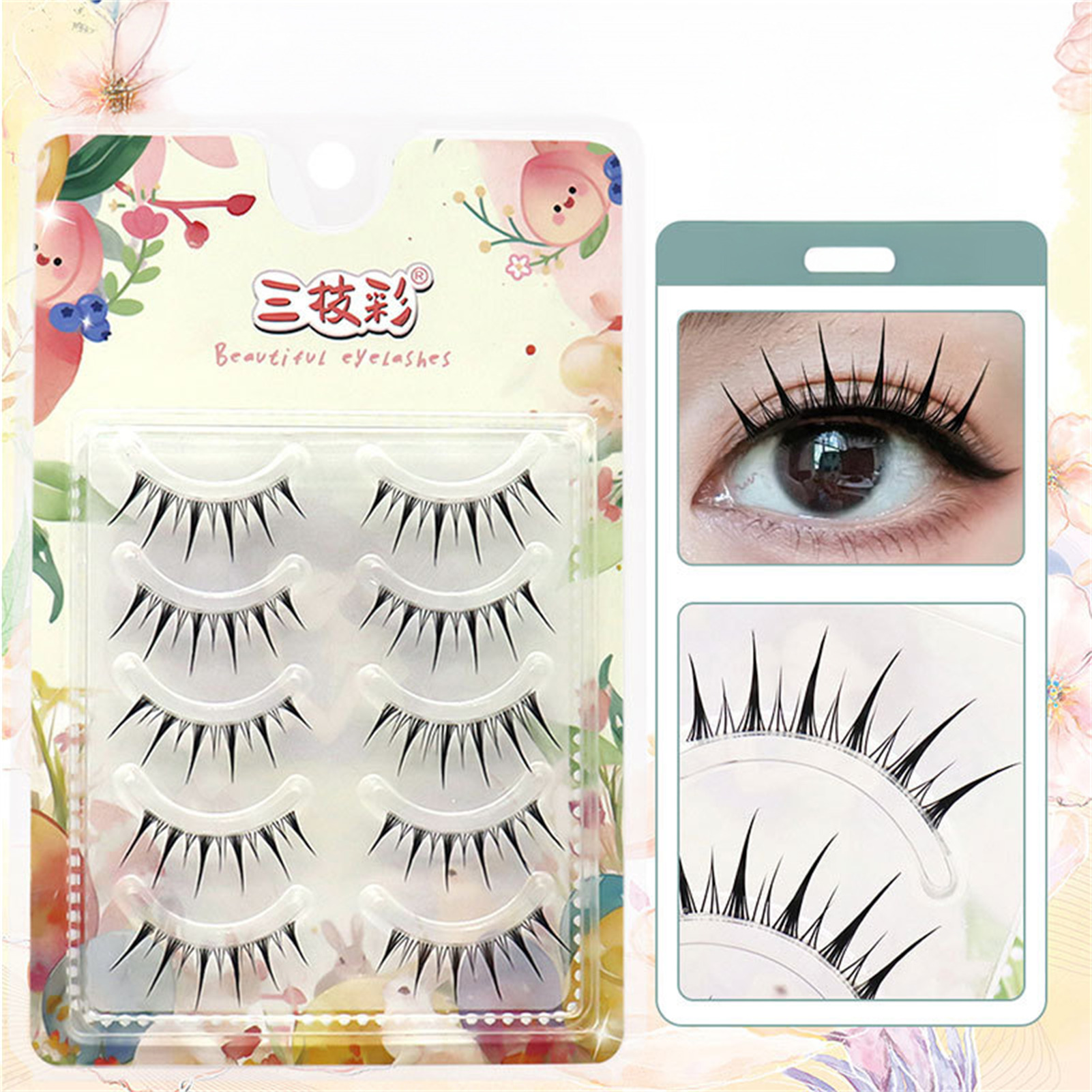 5 Pairs Japanese Korean Style  – обзор и цена Eyelash Extension Japanese Style