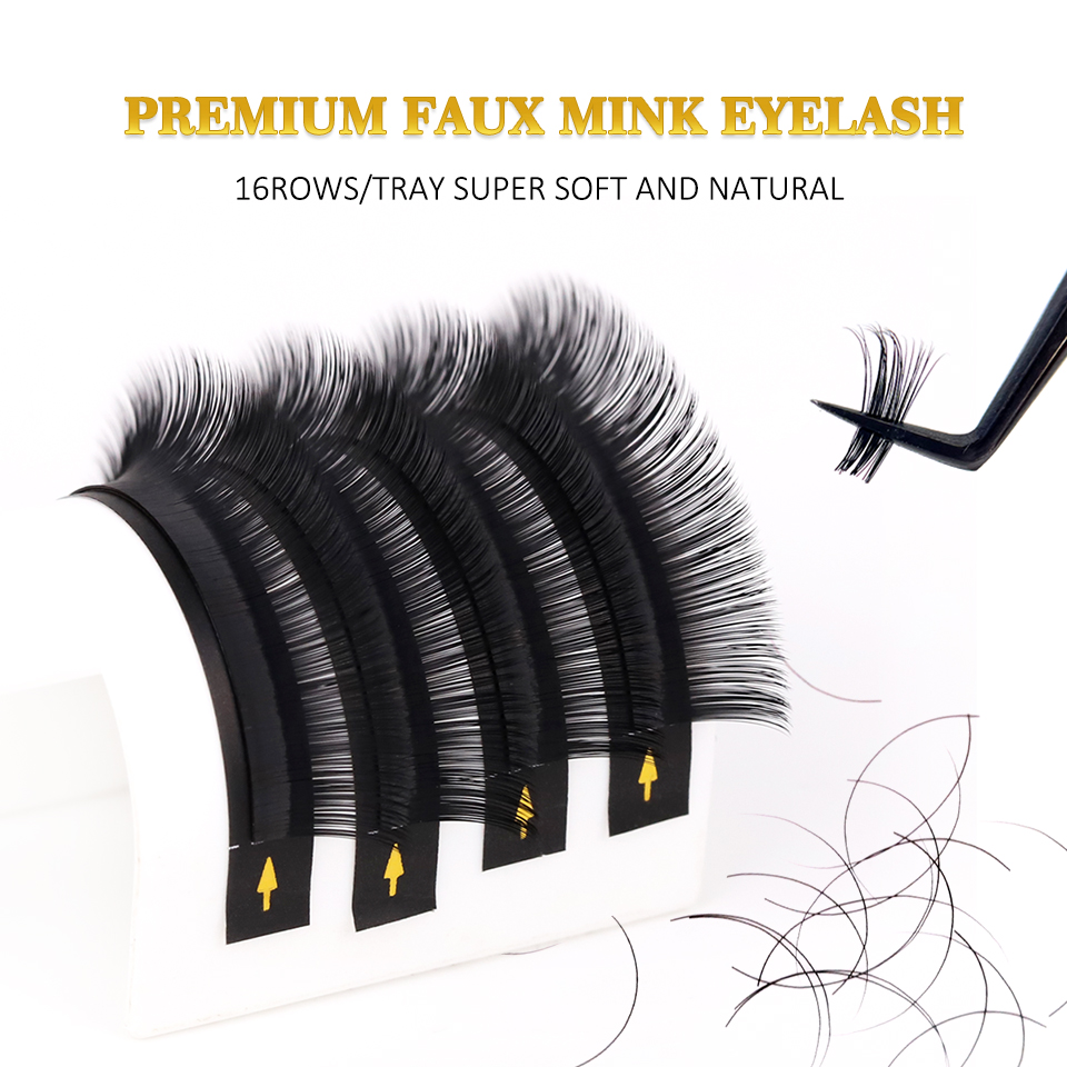 Lashprofessor 10 Cases/Lot Eye – обзор и цена Eyelash Extension Korean