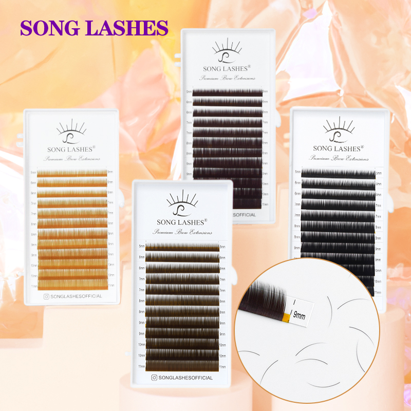 Song Lashes I Curly Eyebrow Ex – обзор и цена Eyelash Extension Korean