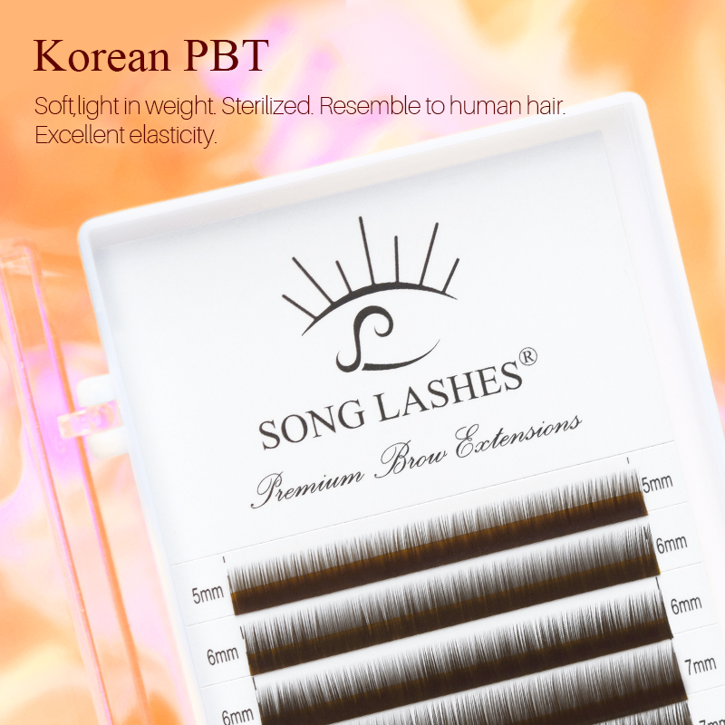 Song Lashes I Curly Eyebrow Ex – обзор и цена Eyelash Extension Korean