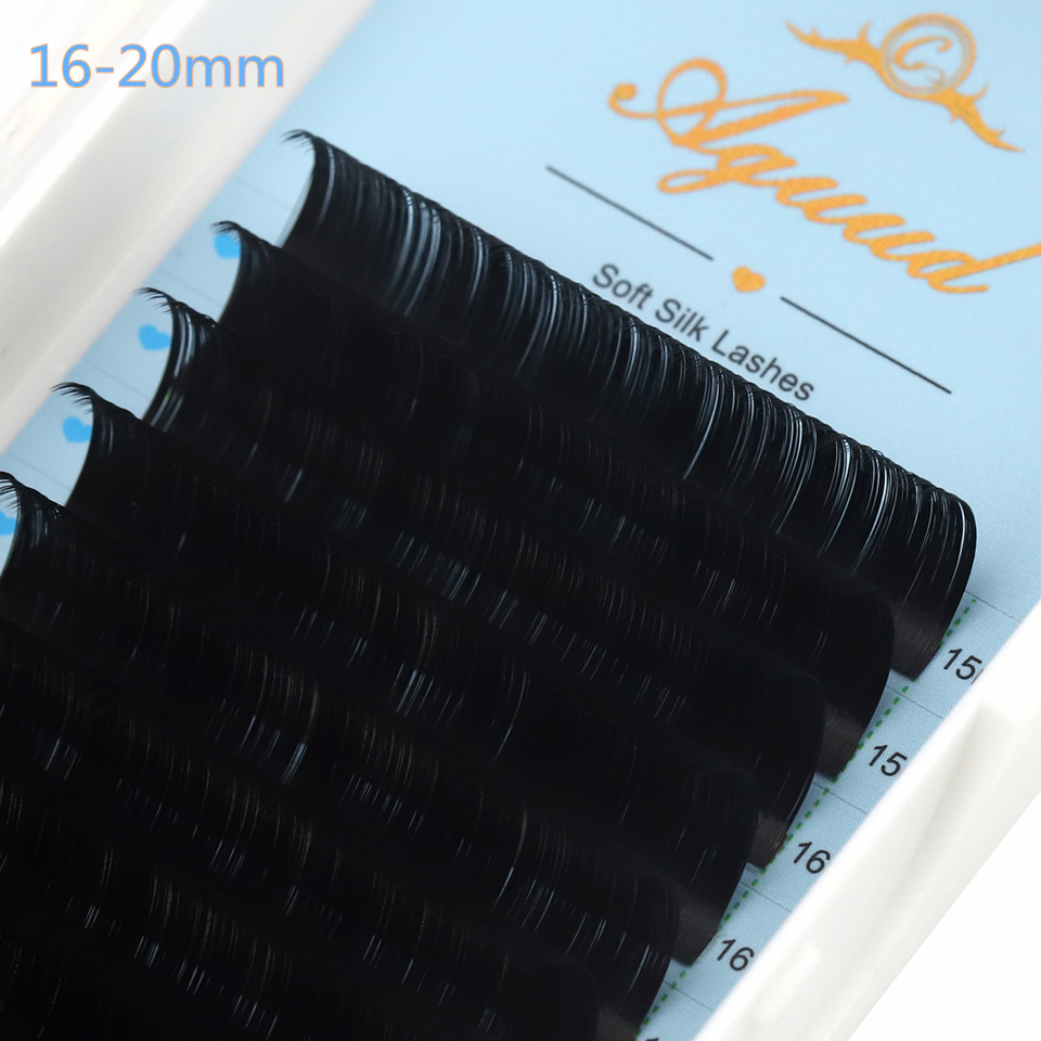 AGUUD 16 Rows Long 16-20mm Eye – обзор и цена Eyelash Extension Review