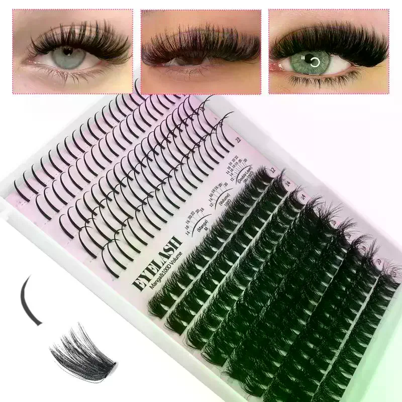 Lash Clusters Kit Lash Spikes  – обзор и цена Eyelash Extension Volume Lashes