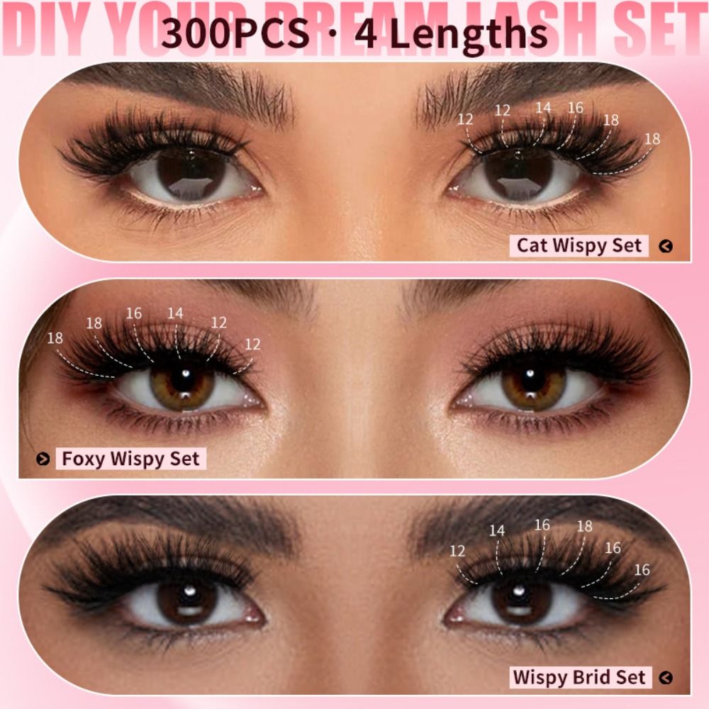 Natural Look False Eyelashes B – обзор и цена Eyelash Extension Natural Look
