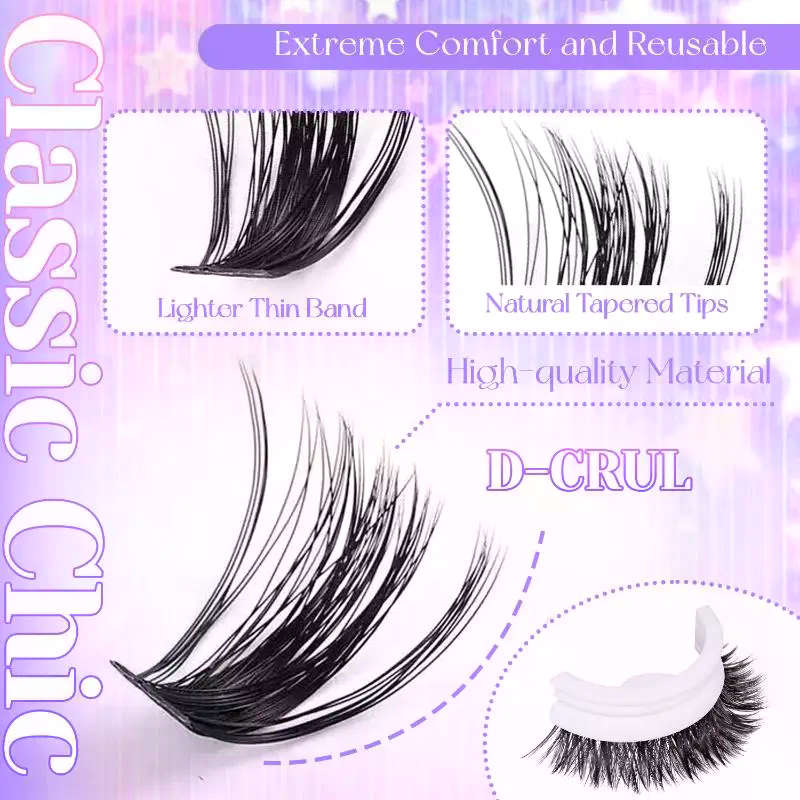 Lashes Cluster DIY Lash Extens – обзор и цена Lashes Eyelash Extension