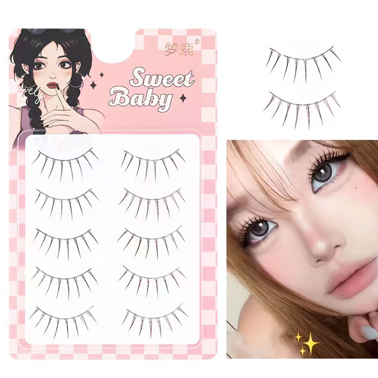 One Piece False Eyelashes Japa – обзор и цена Eyelash Extension Japanese Style