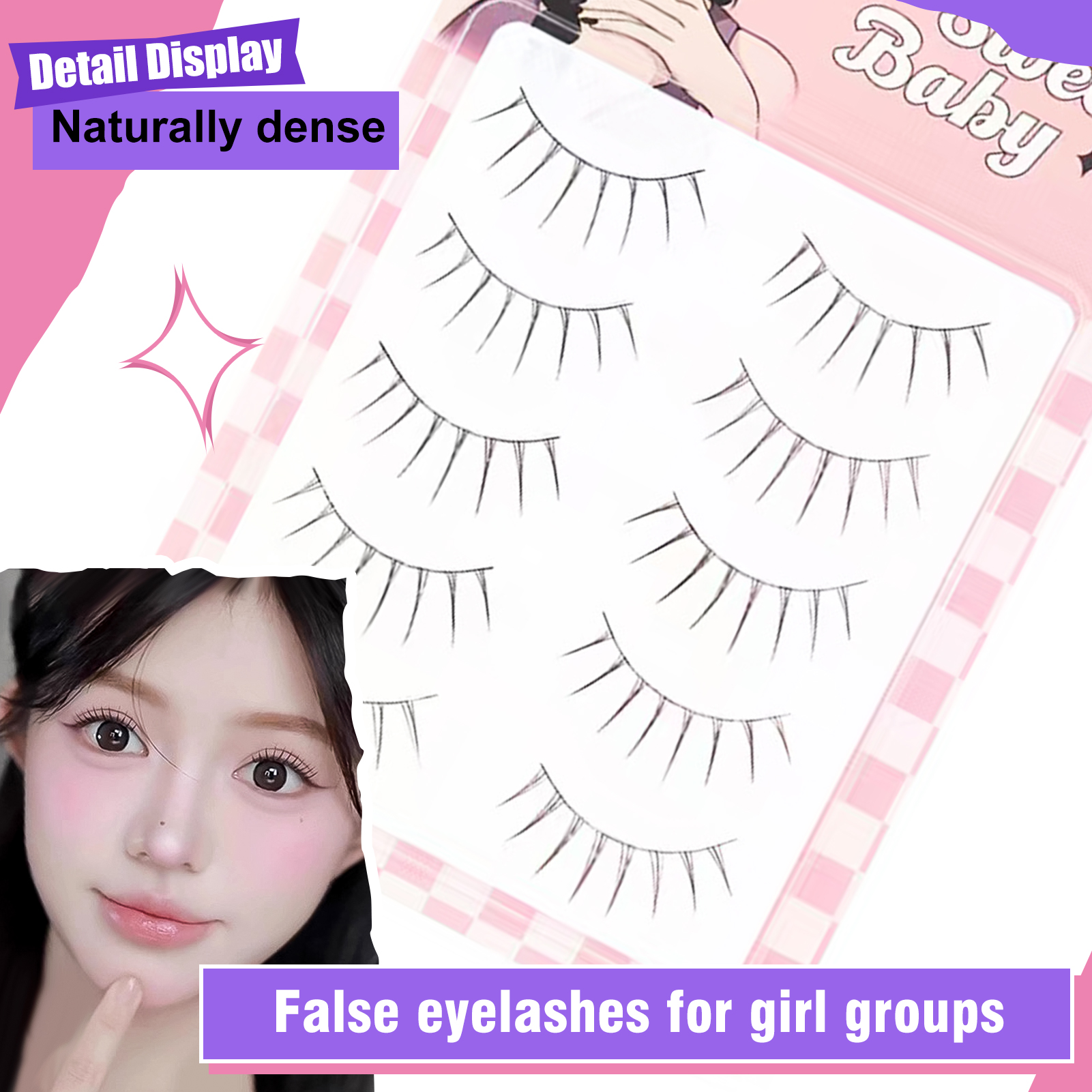 One Piece False Eyelashes Japa – обзор и цена Eyelash Extension Japanese Style