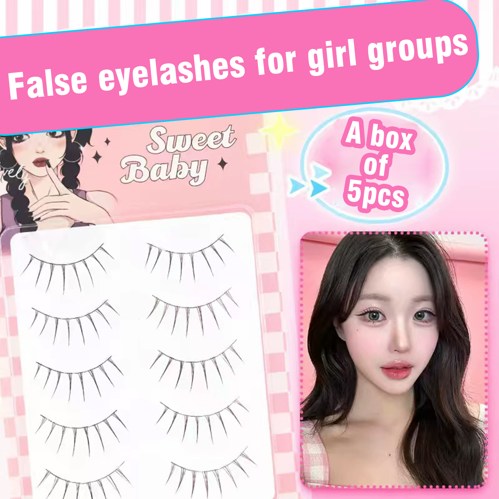 One Piece False Eyelashes Japa – обзор и цена Eyelash Extension Japanese Style