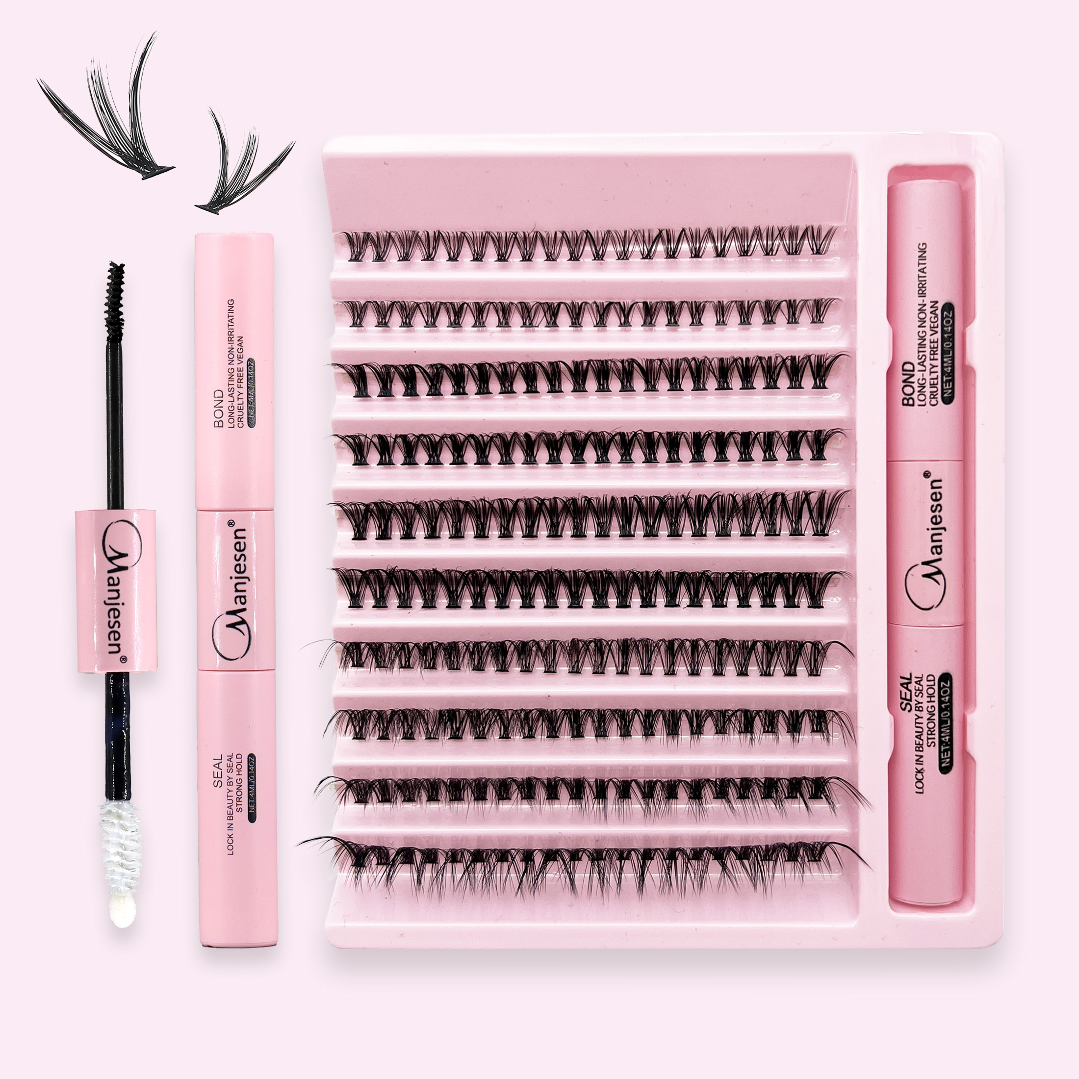 Eyelashes 200 PCS Clusters Las – обзор и цена Eyelash Extension London