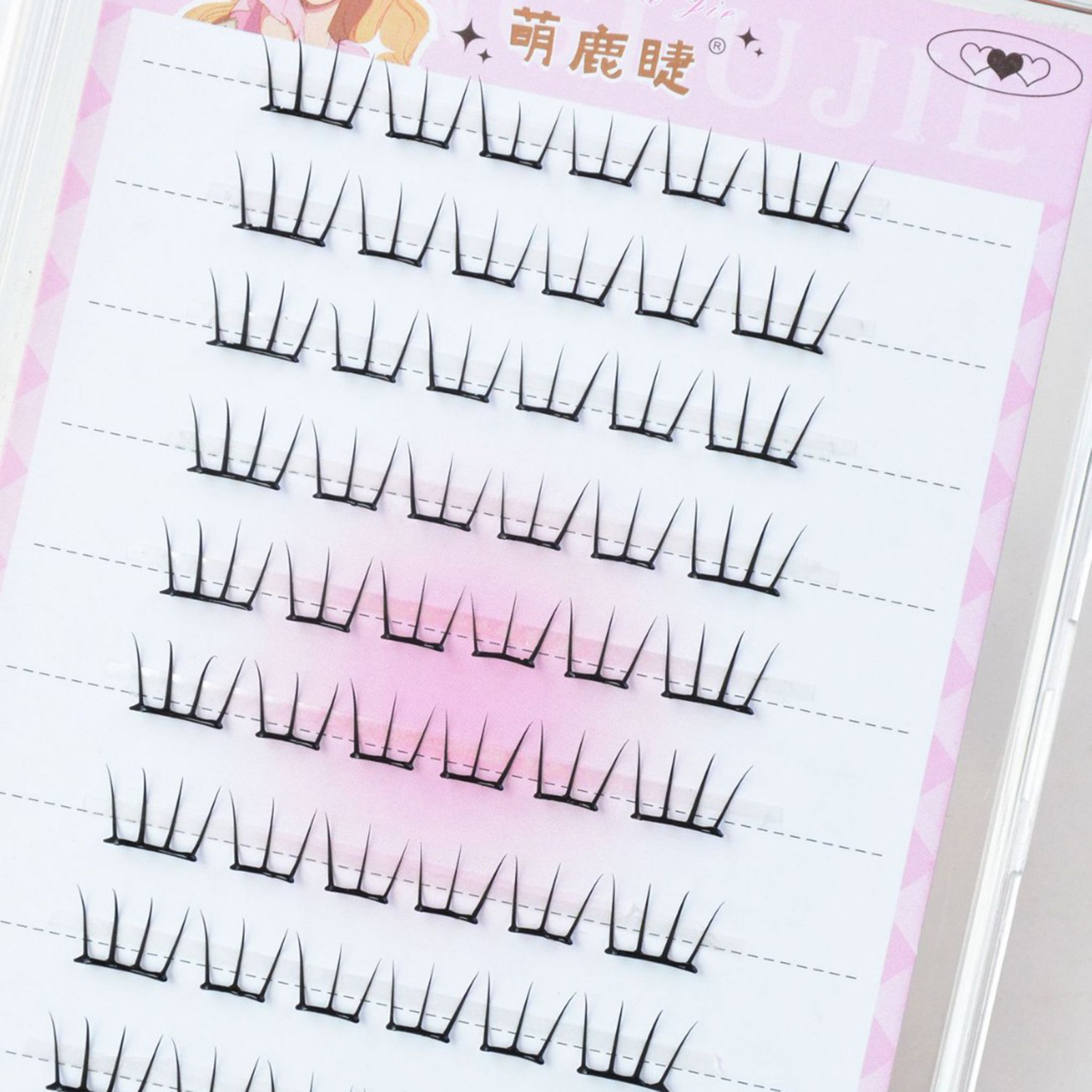 Self Adhesive Cluster Lashes I – обзор и цена Eyelash Extension Korean
