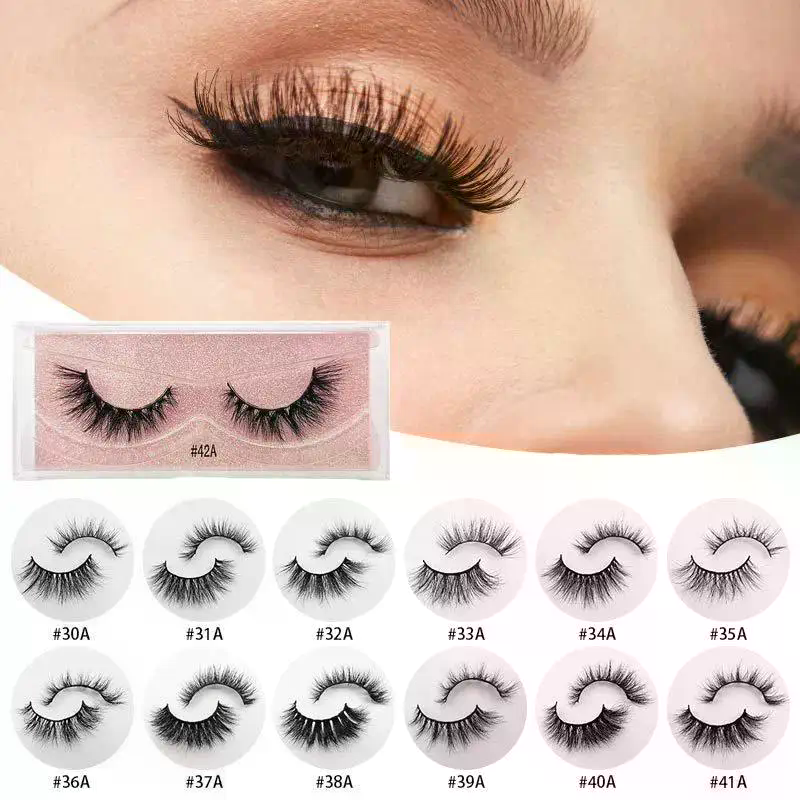 Eyelashes 3D Mink Lashes Natur – обзор и цена Eyelash Extension Volume Lashes