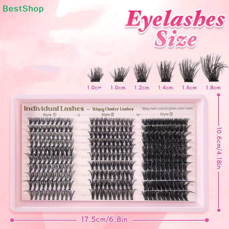 ✂Cluster Lashes Individual Ext – обзор и цена Lashes Eyelash Extension
