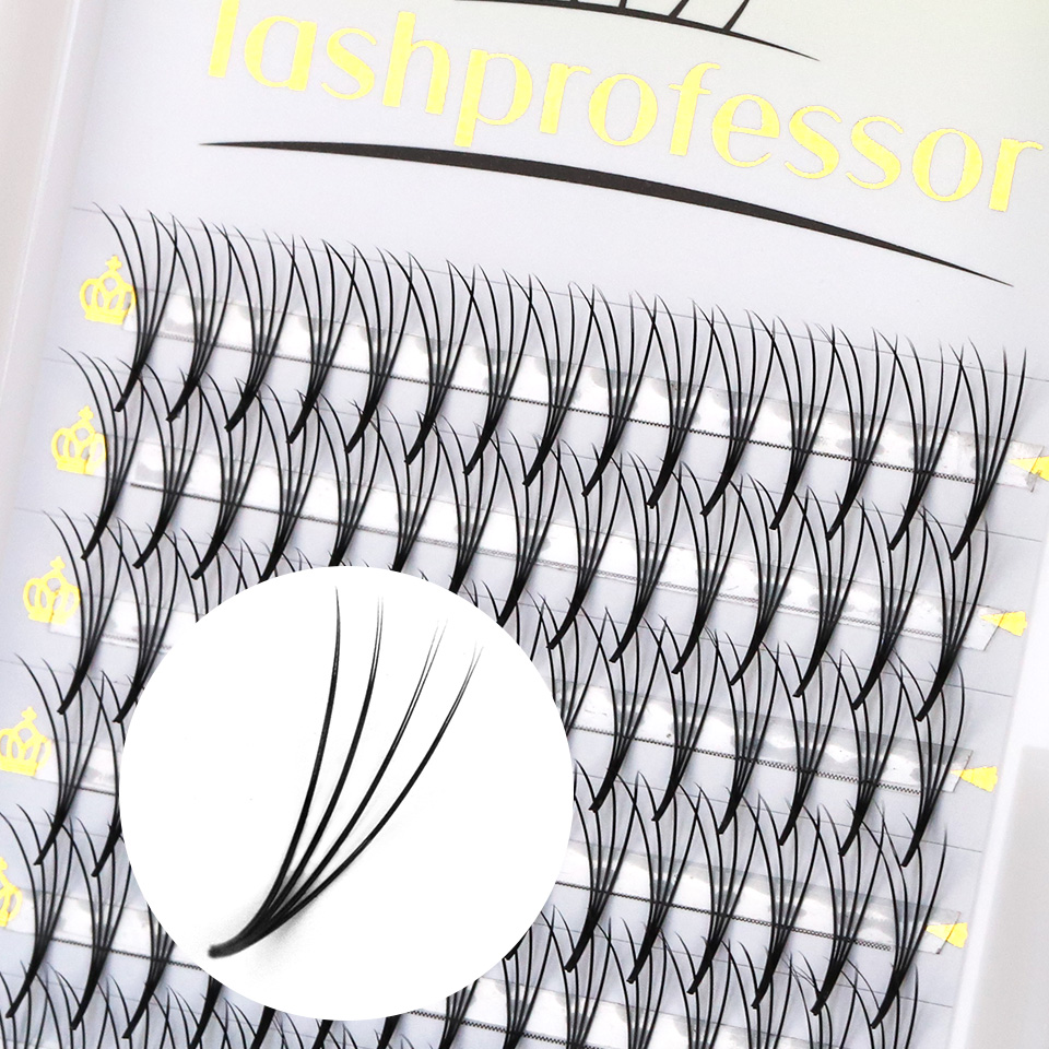 Flat Premade Eyelash Fan 3D 4D – обзор и цена Eyelash Extension Korean