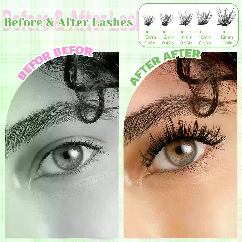 Natural Look False Eyelashes W – обзор и цена Lashes Eyelash Extension