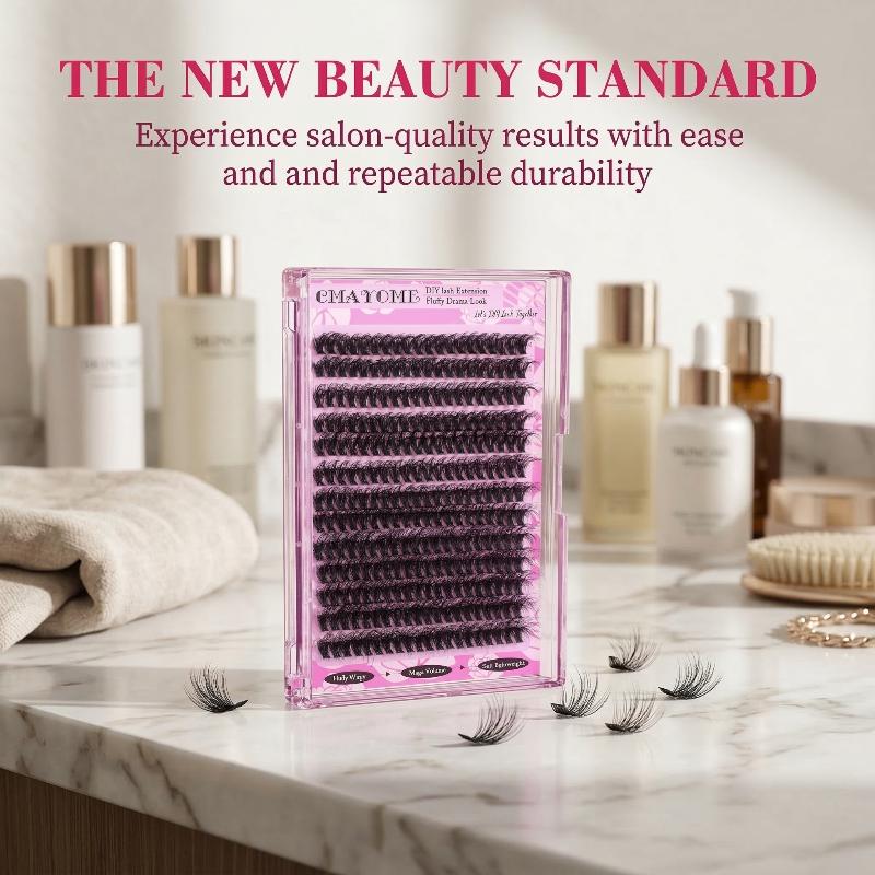 Wispy D Curl Cluster Lashes 14 – обзор и цена Lashes Eyelash Extension