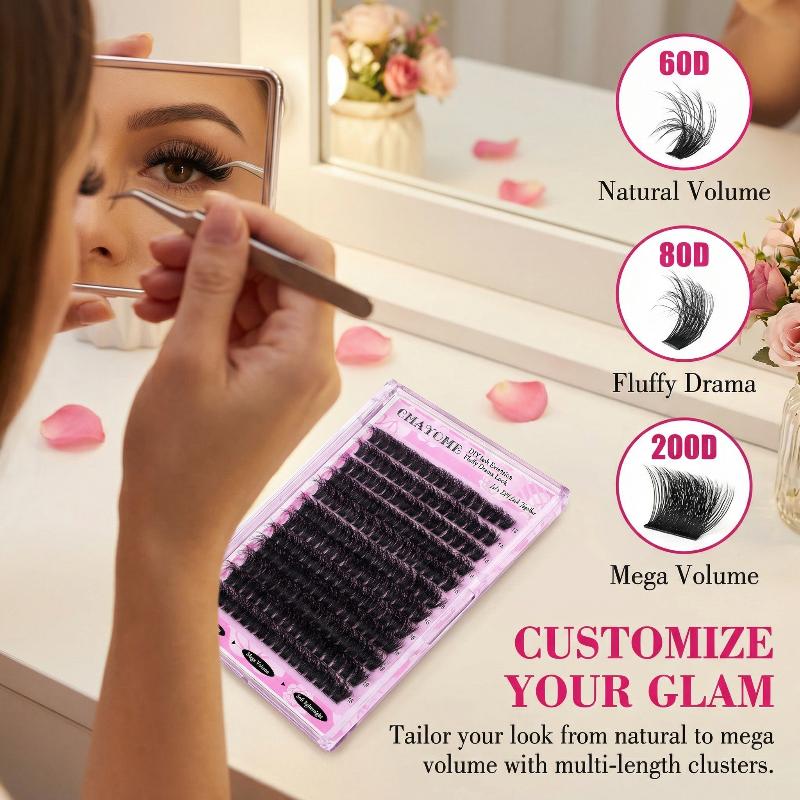 Wispy D Curl Cluster Lashes 14 – обзор и цена Lashes Eyelash Extension
