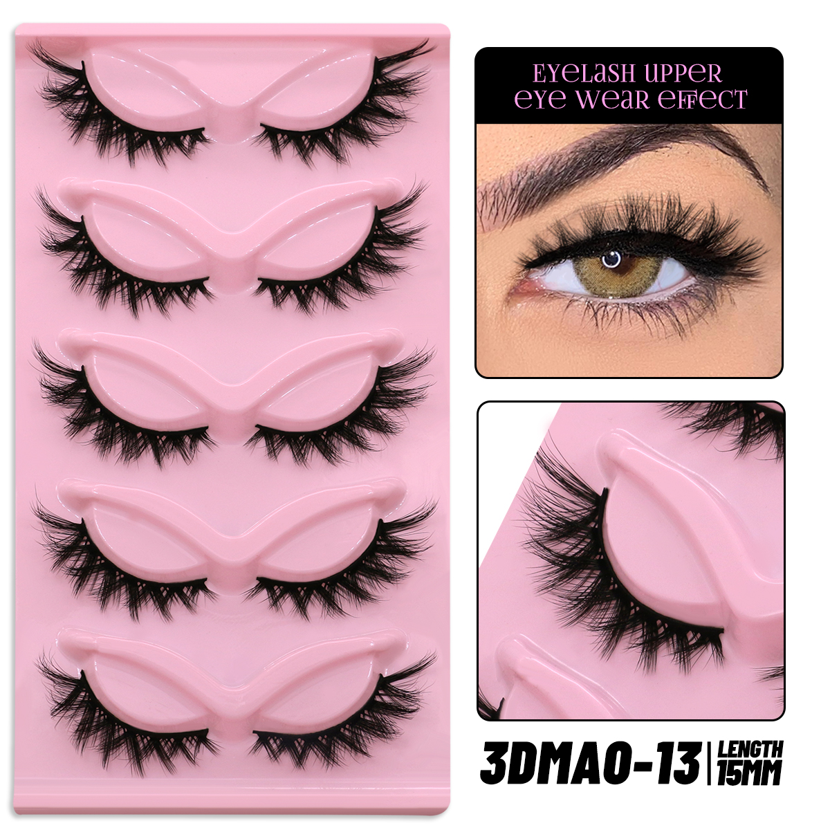 Russian Strip Lashes 5/20 Pair – обзор и цена Eyelash Extension Review