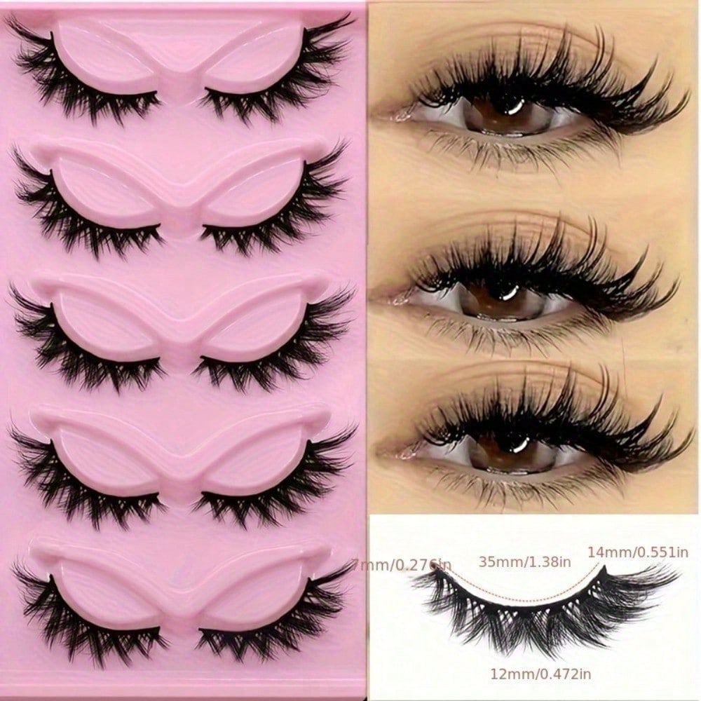 Russian Strip Lashes 5/20 Pair – обзор и цена Eyelash Extension Review
